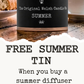 SUMMER Diffuser with FREE Summer tin
