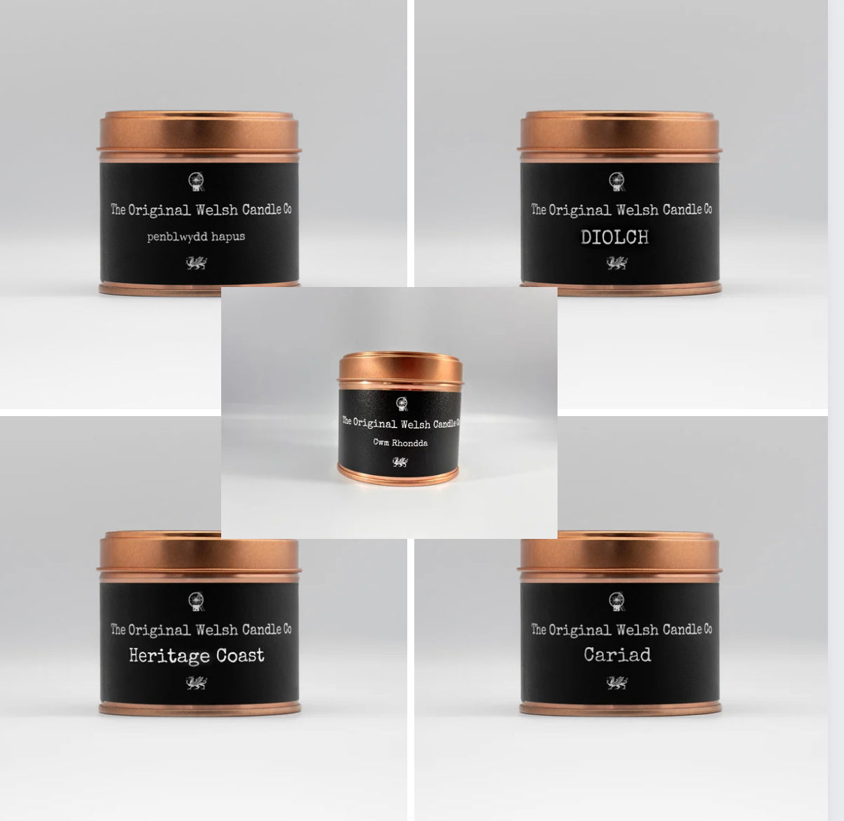 Gift Set containing six tins