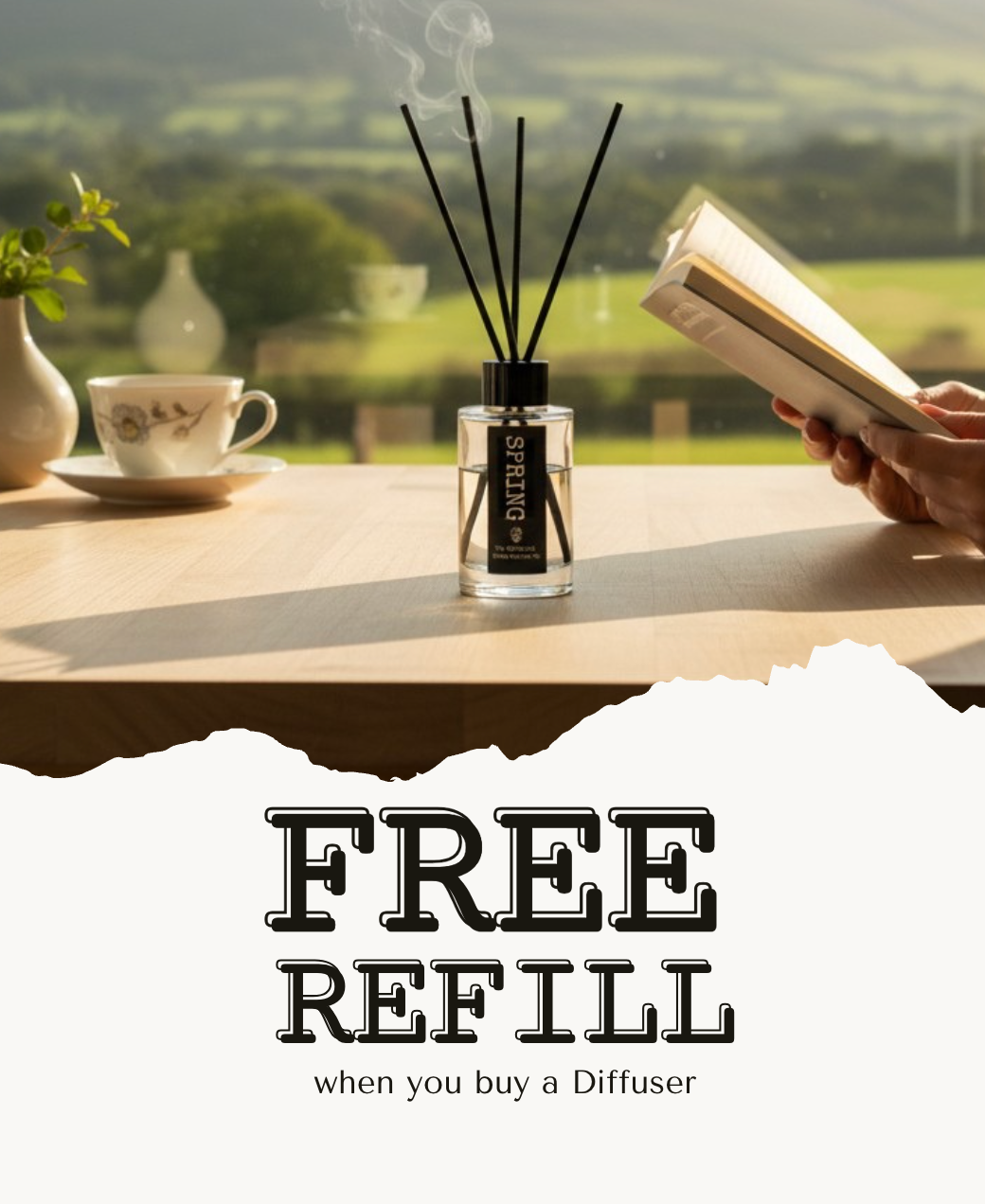 Diffuser and refill OFFER!