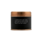 Summer scented soy candle - lemon, mandarin and sweet orange copper tin