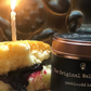 Penblwydd Hapus scented copper tin candle scented with fresh tea